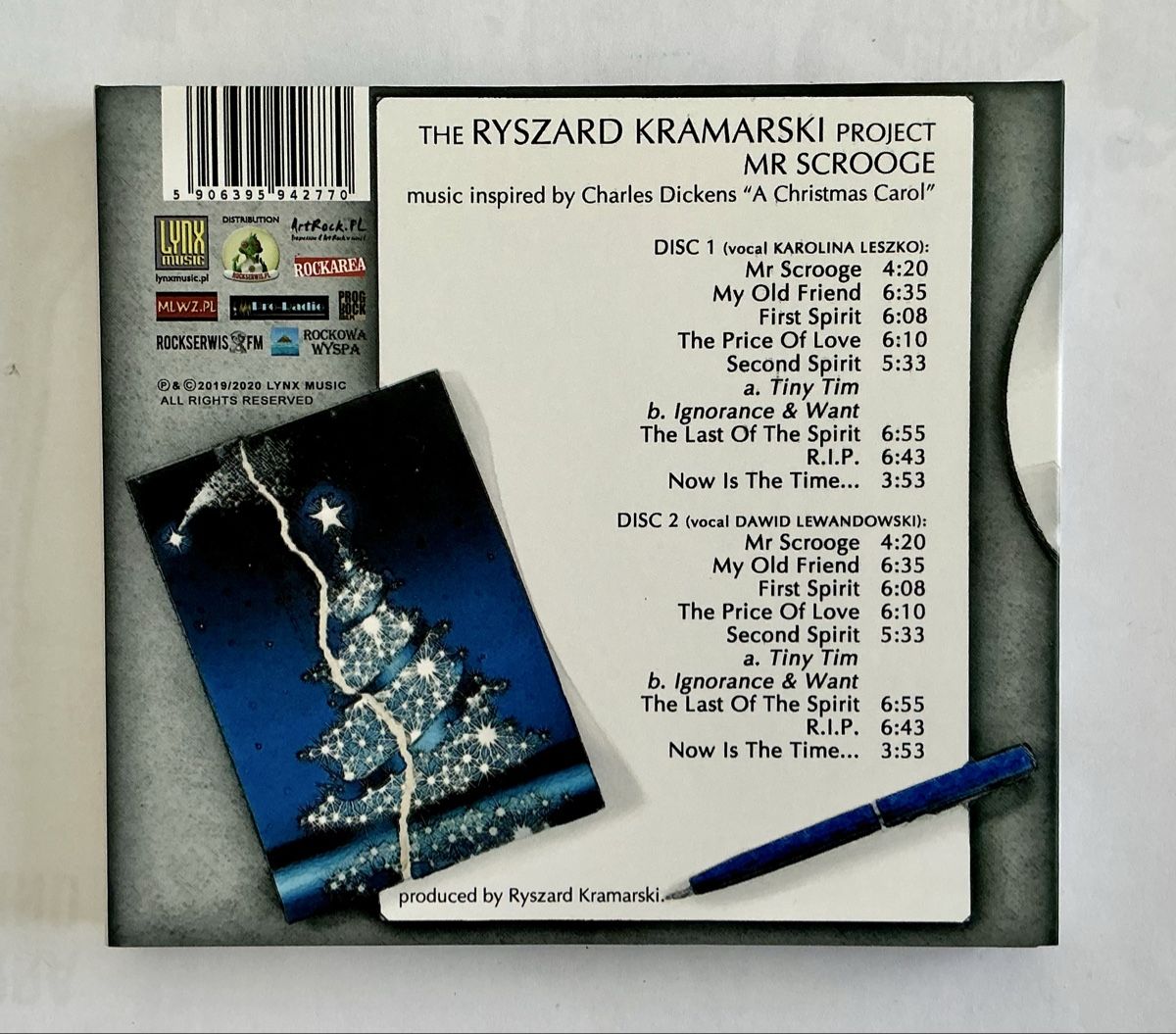 CDs: Progressive Rock/ TRK PROJECT — 2CD – Neuf (Voir description) à Arcegno par Denni 1