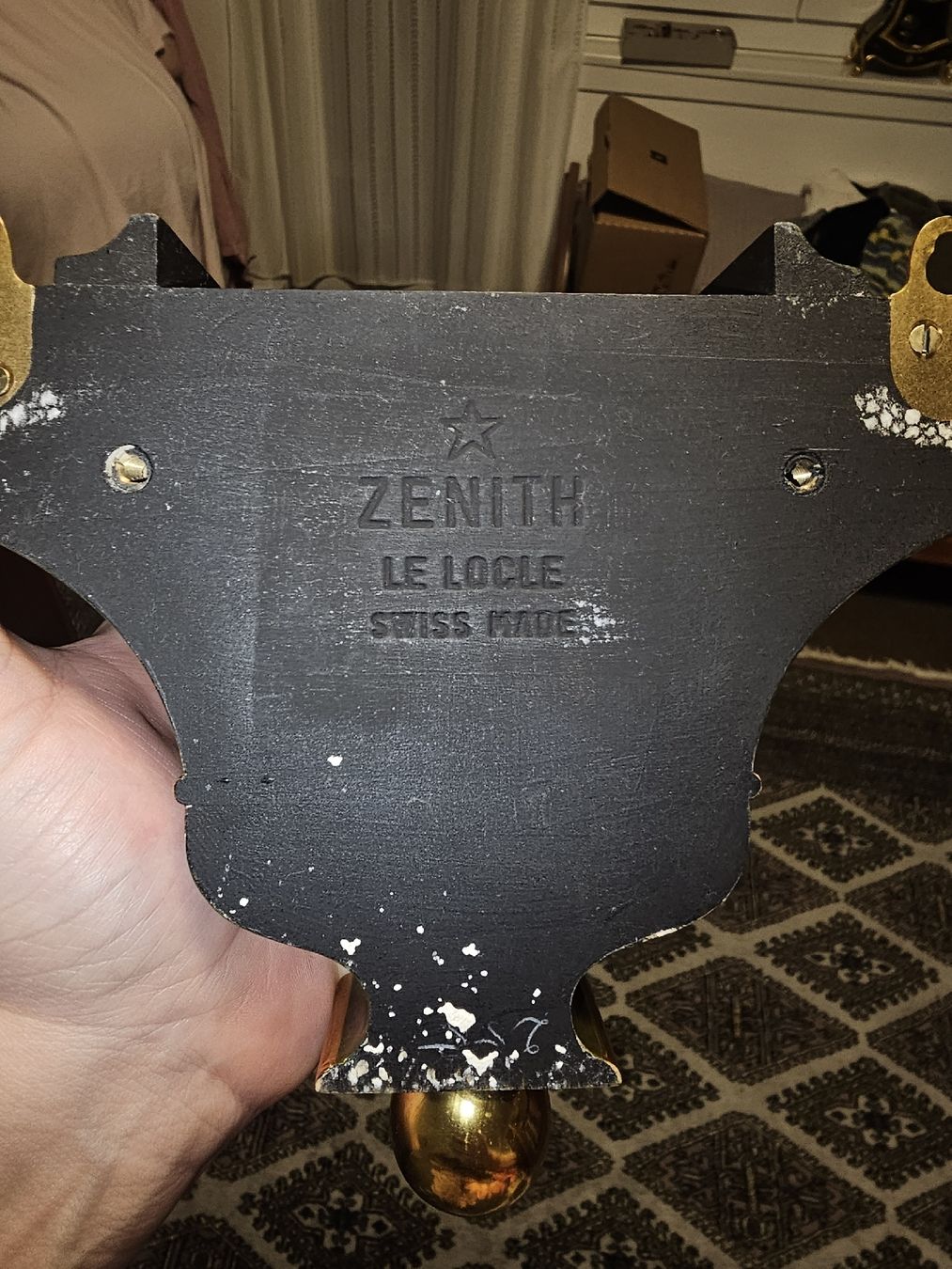 Zenith Orologi: pendule zenith le Locle – Nuovo e nell'imballaggio originale da Zürich venduto da Melossoap 9