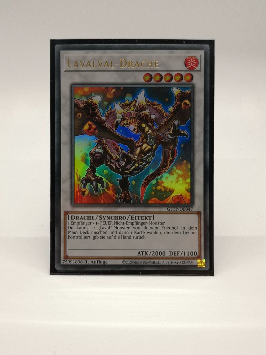 Yugioh Carte collezionabili: YU-Gi-Oh Lavalval-Drache – Nuovo (secondo la descrizione) da Zofingen venduto da gerrymovie93