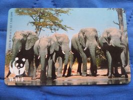 WWF Telefonkarte Edition 1992 1.WWF-Telefonkarte DM 12