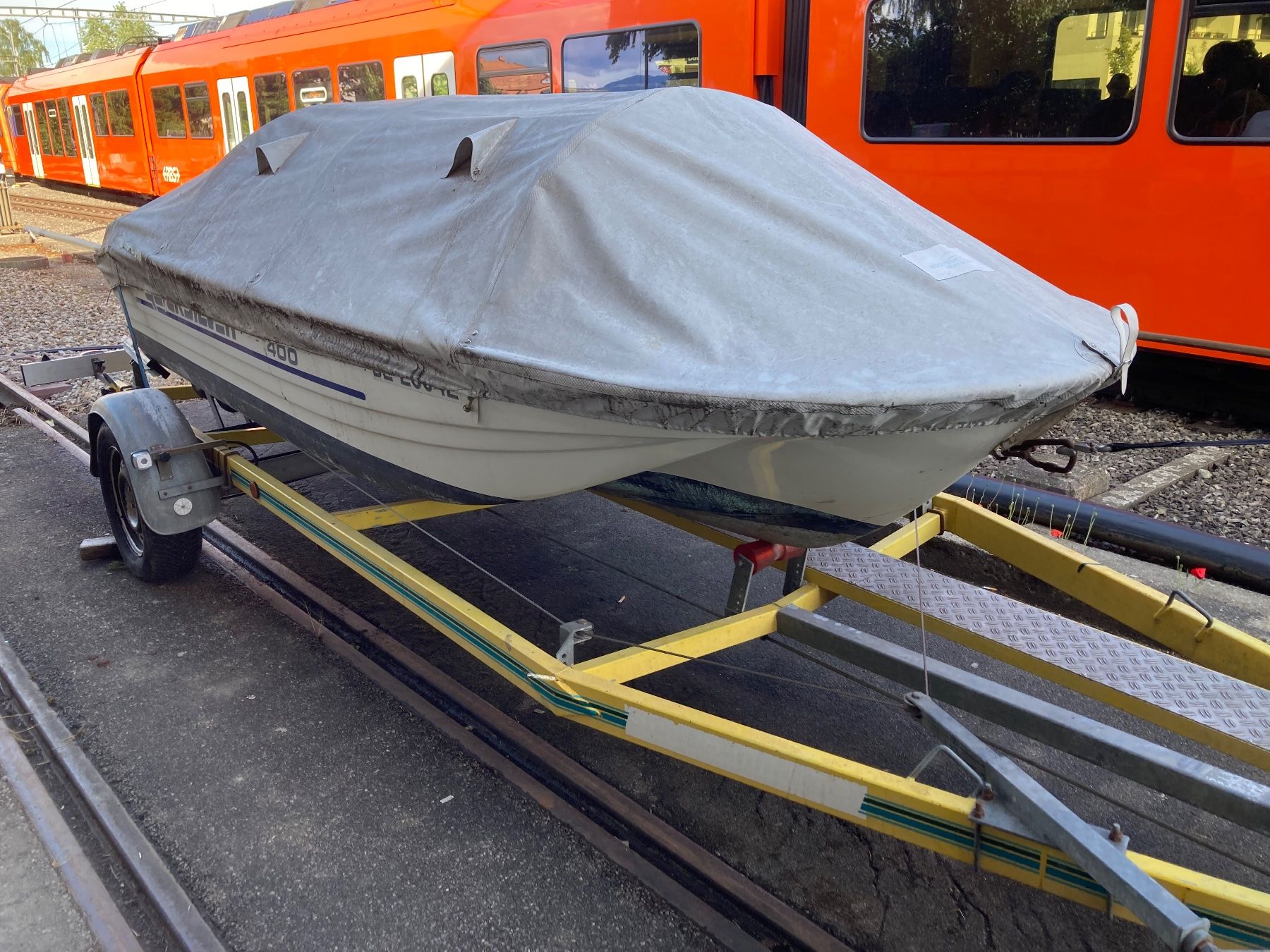 Quicksilver Barche: Quicksilver 400 mit 8 Ps Mercury mit Elektrostart – Usato da Bätterkinden venduto da Jaenu13 4