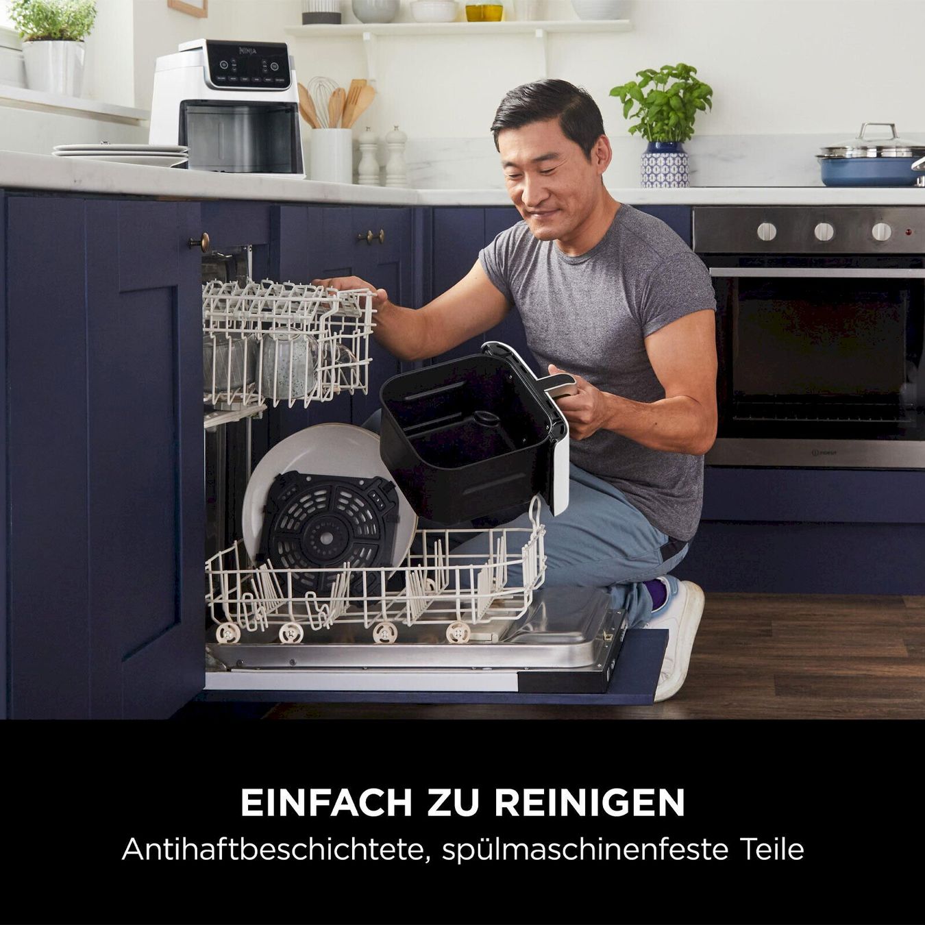Küchengeräte: Ninja AF180EUWH Heißluftfritteuse Weiß – Neu und originalverpackt aus Bottighofen von zaap 7