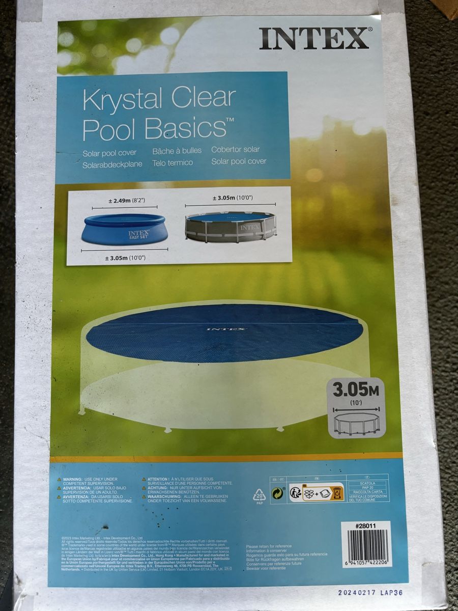 Intex Piscine: Komplettset Intexpool 305 cm – Usato da Pieterlen venduto da Mali2019 2