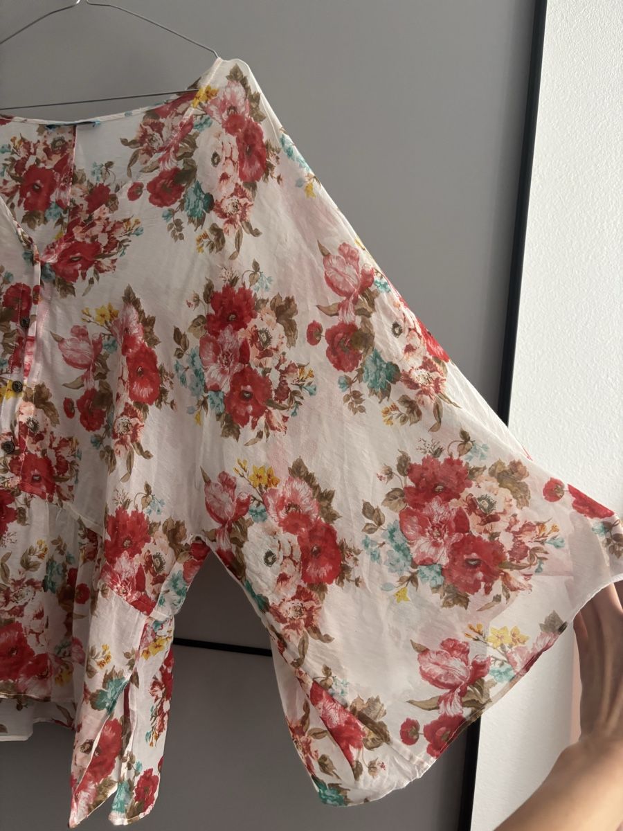 Camicette: Alice+Olivia Bluse, Baumwolle/ Seide - Gr S/M – Nuovo (secondo la descrizione) da Kilchberg ZH venduto da joa_v7bl 1