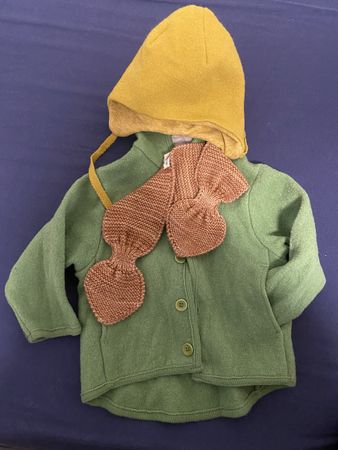 Disana Jacke, Mütze und Schall