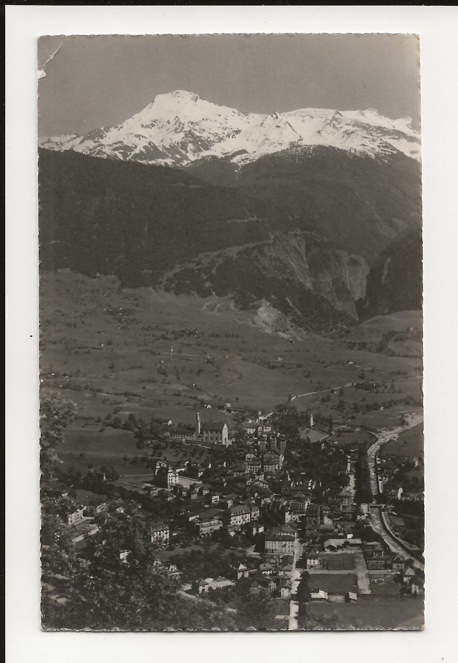 Cartoline postali: AK 1930  Brig , Wasenhorn u. Breithörner – Usato da Greifensee venduto da 315WDO