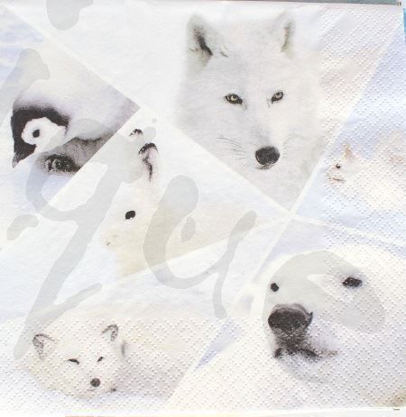Tovaglioli: Serviette winter life (t278) – Nuovo (secondo la descrizione) da Schlatt TG venduto da kreativ-atelier