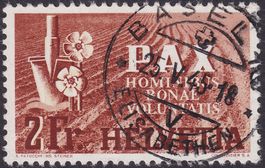1945, PAX Nr.271 (SPATEN) Luxusstück BASEL, Kat: 200.-