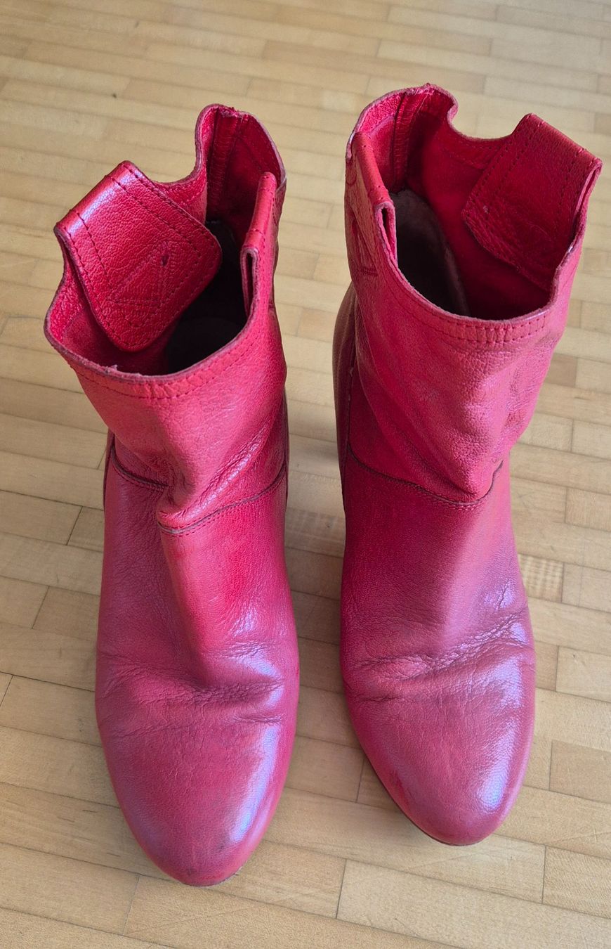 Scarpe da donna: Bottines mi-saison cuir – Usato da Villars-sur-Glane venduto da Verocac