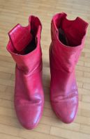 Bottines mi-saison cuir