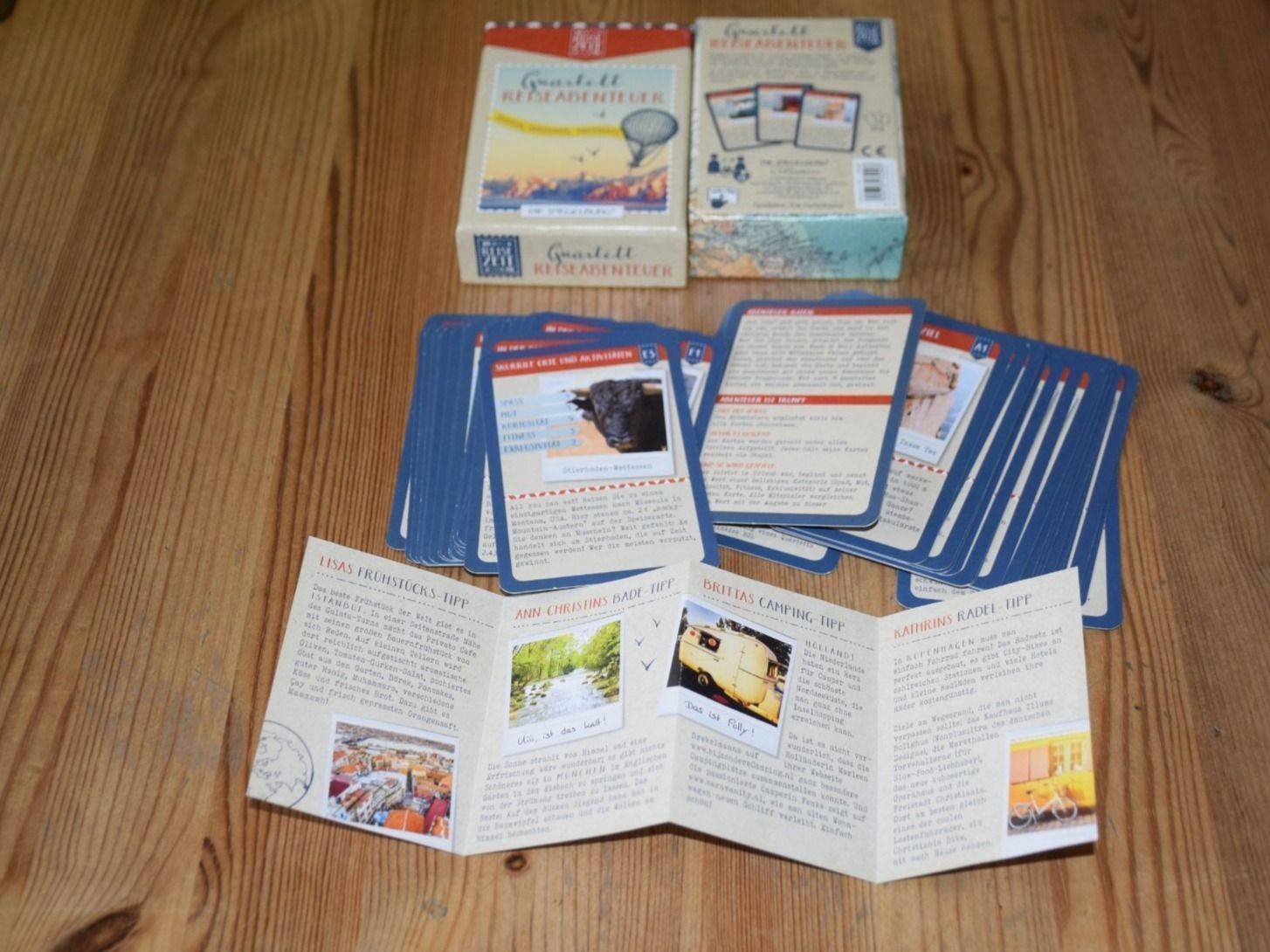 Giochi: Quartett "Reiseabenteuer" Reisezeit – Nuovo (secondo la descrizione) da Wetzikon ZH venduto da Wetzicardo25