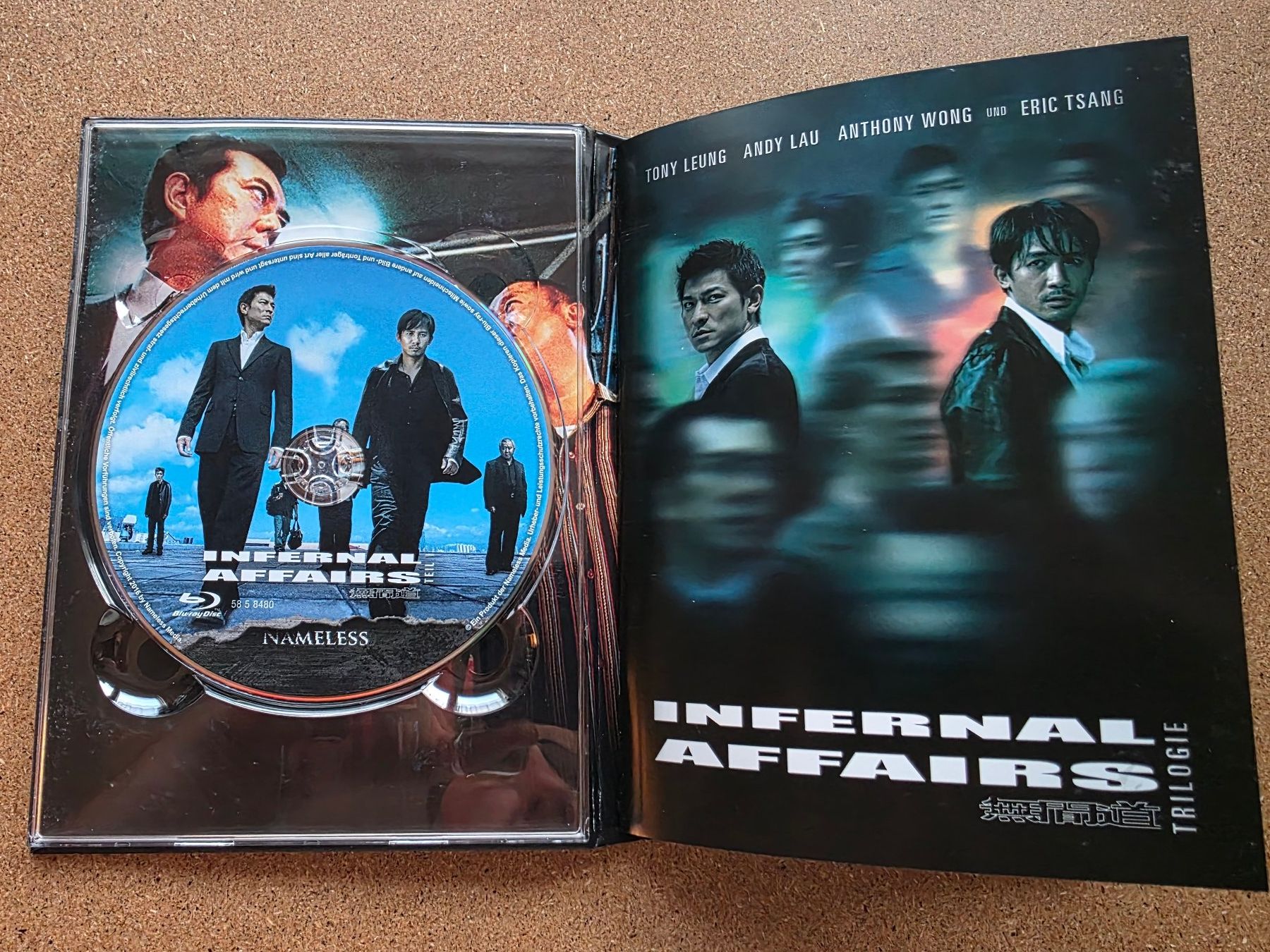 Tutti i DVDs: Infernal Affairs Trilogie - Mediabook – Nuovo (secondo la descrizione) da Stein AG venduto da eMODy 2