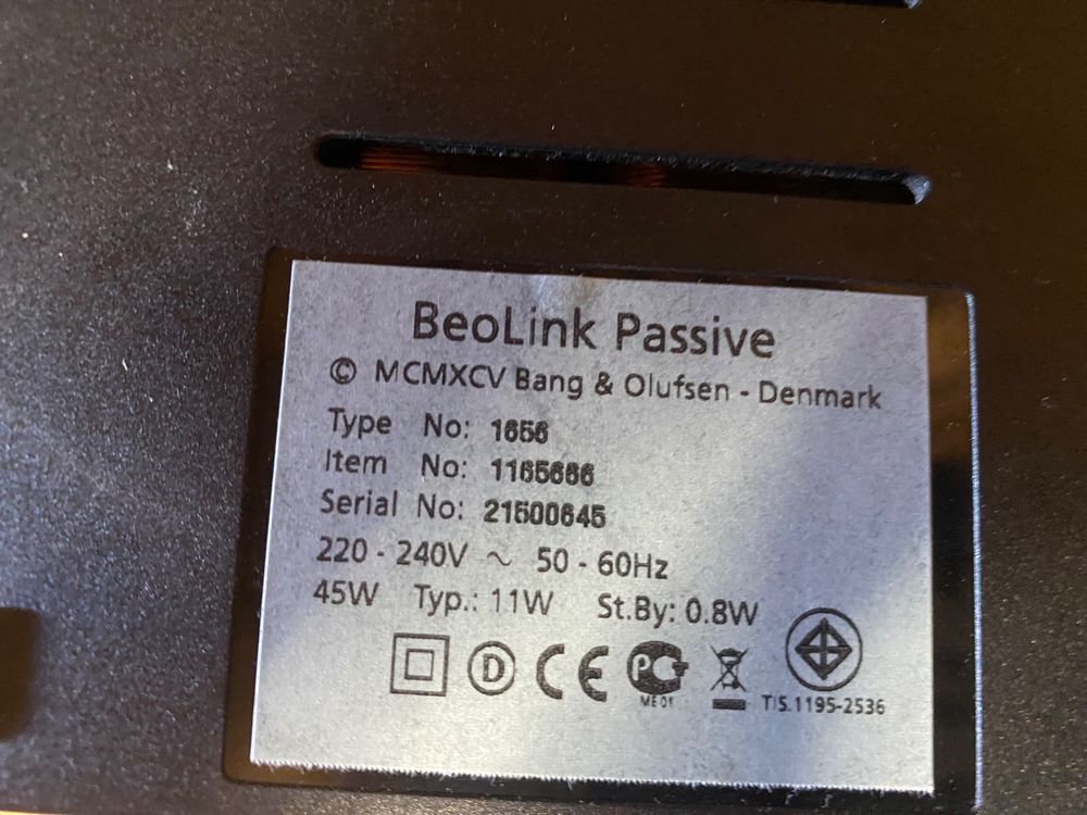 Bang & Olufsen BeoLink Passive 1656 - Top Zustand! (Usato) a Wuppenau