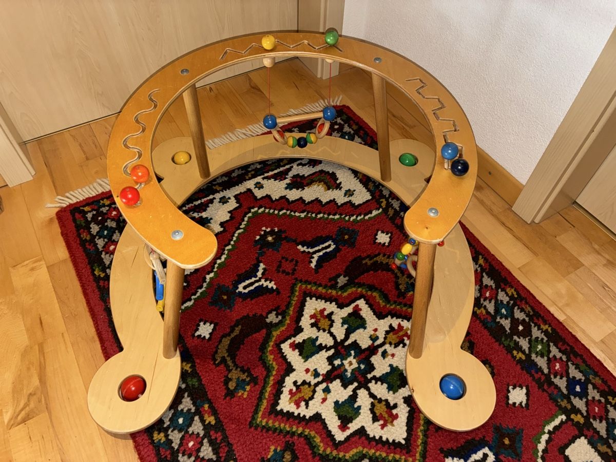 Veicoli per bambini: Lauflernwagen aus Holz – Usato da Riggisberg venduto da Mat141