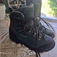 Wanderschuhe Lowa Gore-Tex blau grau nur 1x getragen