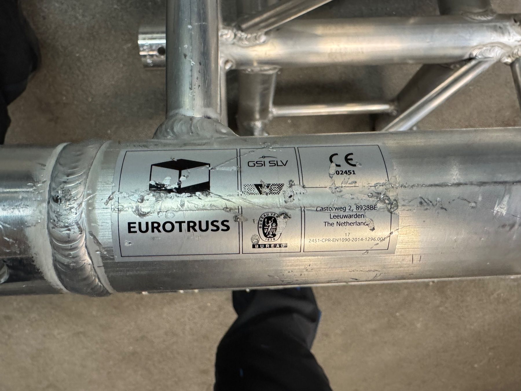 Truss: Eurotruss FD34 T-Stück 90 – Gebraucht aus Oberdorf NW von AndotechnicsGmbH 1