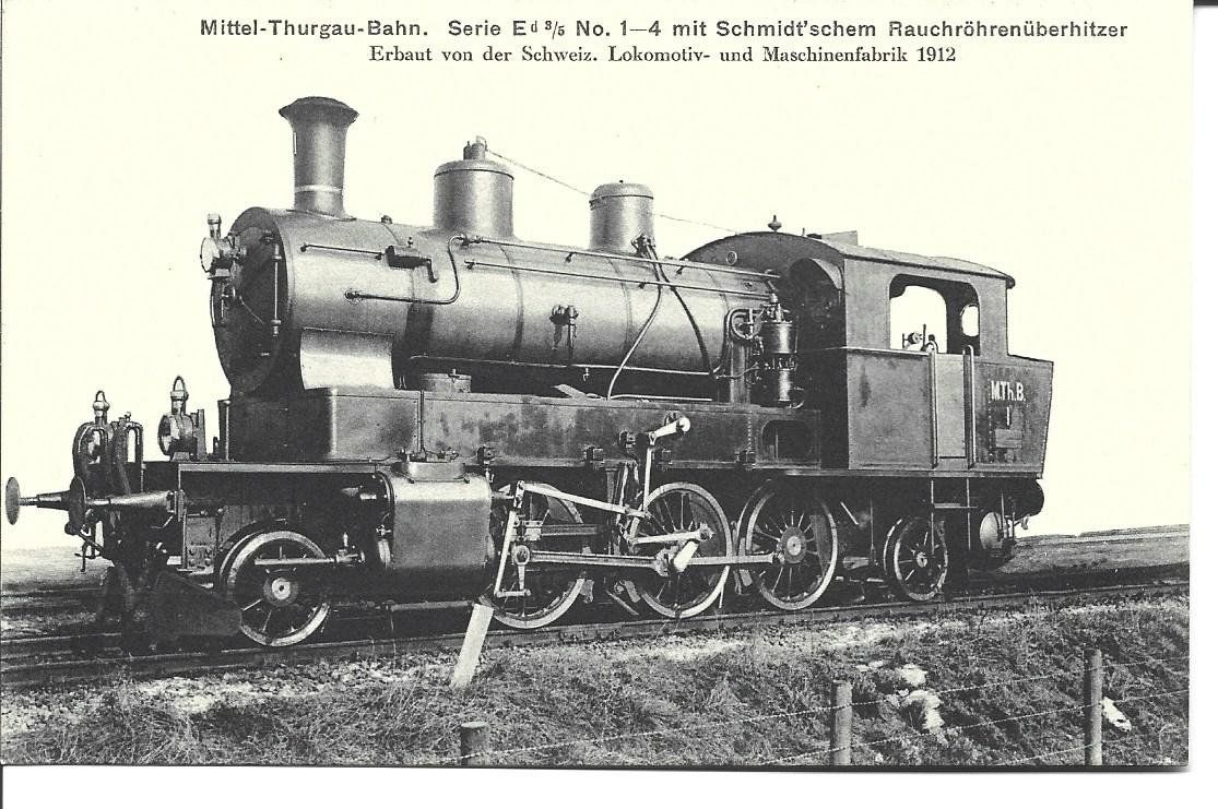 Cartoline postali: AK  Bahn  Mittel-Thurgau – Usato da Appenzell venduto da mai25