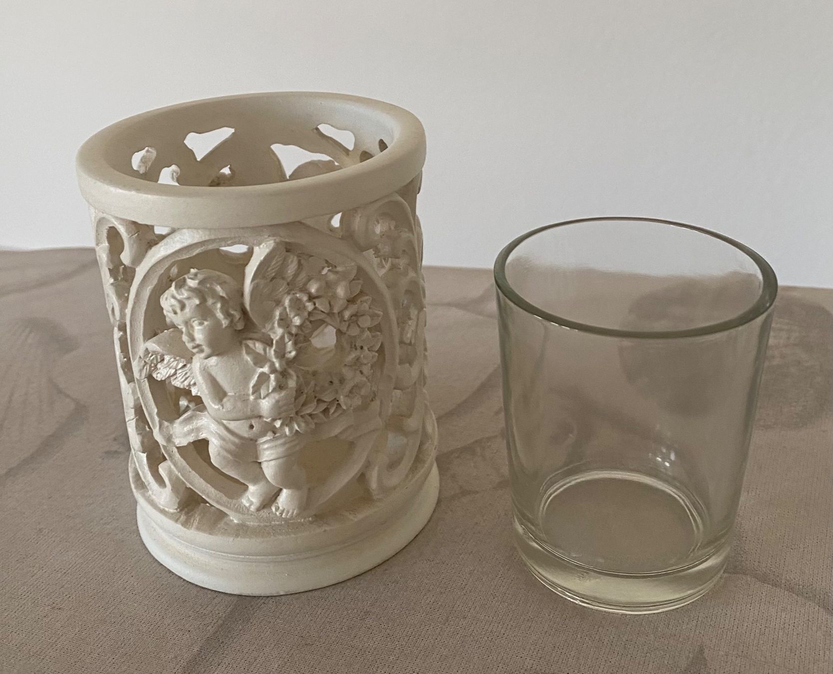 Tutte le decorazioni: Windlicht, 2-teilig, Shabby Chic – Usato da Zürich venduto da Maria2021 1