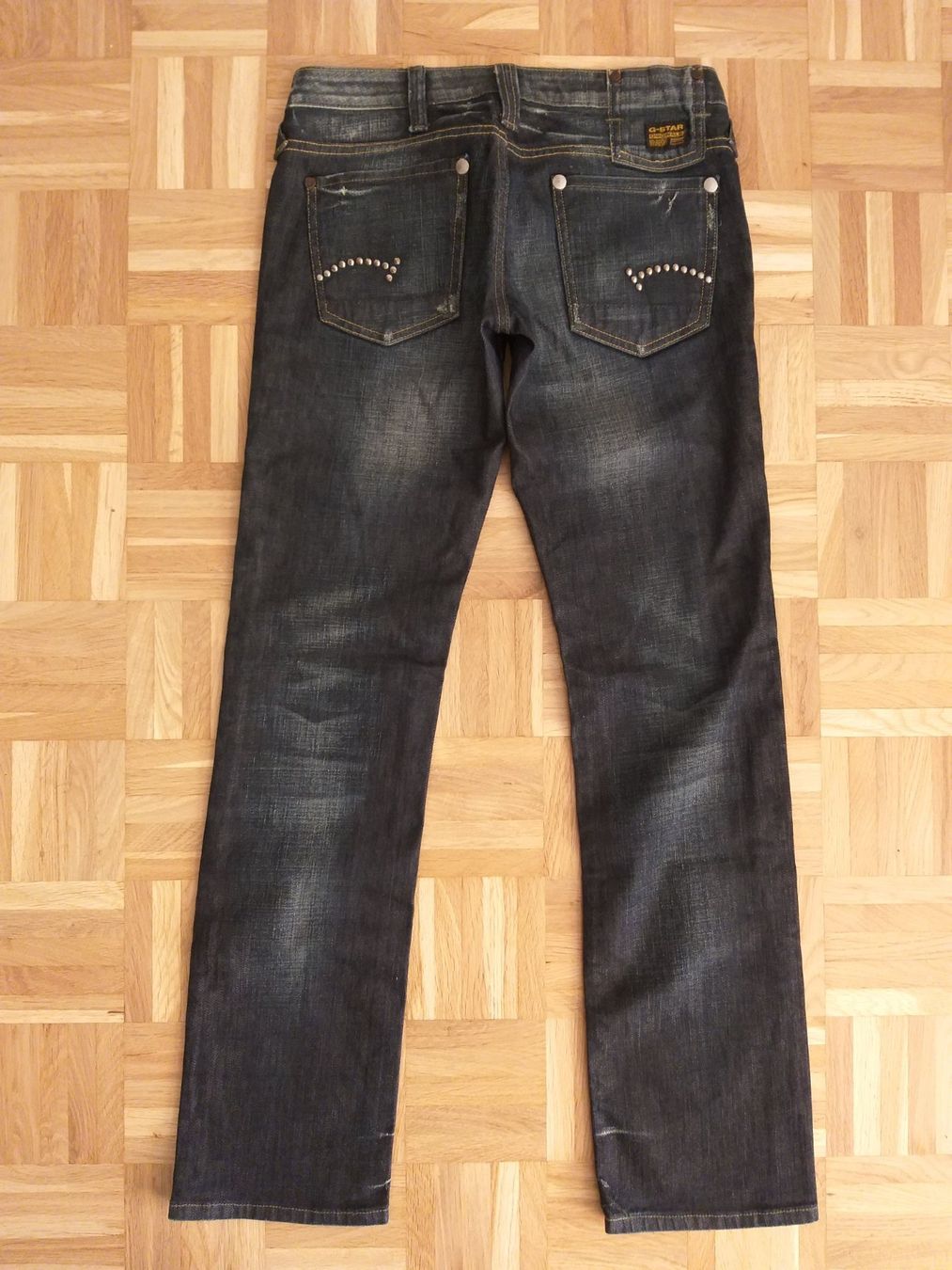 G-Star Jeans: G-STAR RAW Jeans STUDS STRAIGHT WMN taille / Grosse W28 – Gebraucht aus Cossonay-ville von Super-Price-Quality 5