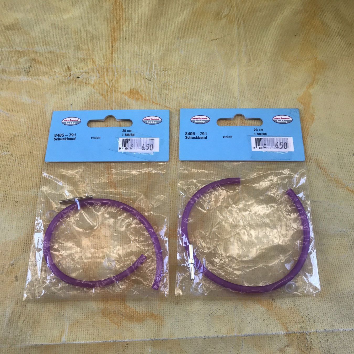 Dekobänder: LOT SCHUCKBAND VIOLETT – Neu und originalverpackt aus Ostermundigen von crazy-horse-1840 1