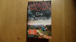 Sandra Brown Die Zeugin / Thriller guter Zustand