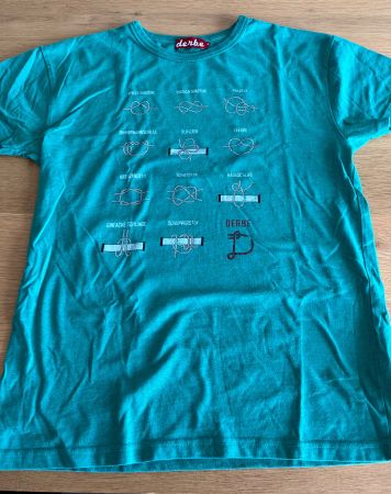 T-Shirt, Marke "Derbe Hamburg", Grösse M, Grün