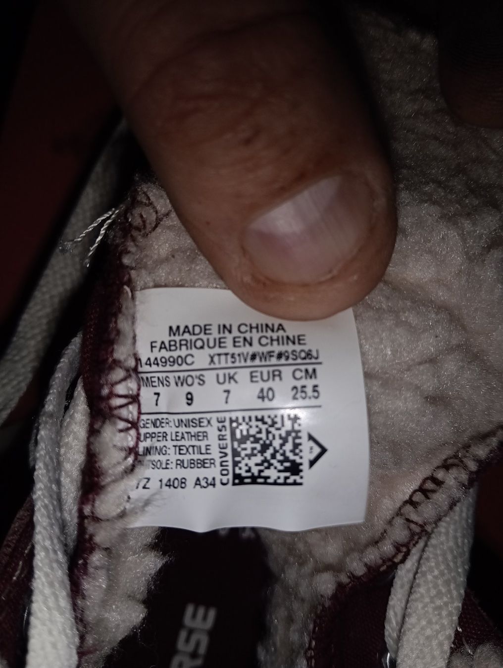 Converse Scarpe da uomo: Converse Sneaker Gefüttert – Nuovo (secondo la descrizione) da Wangen SZ venduto da mkaelin87 3