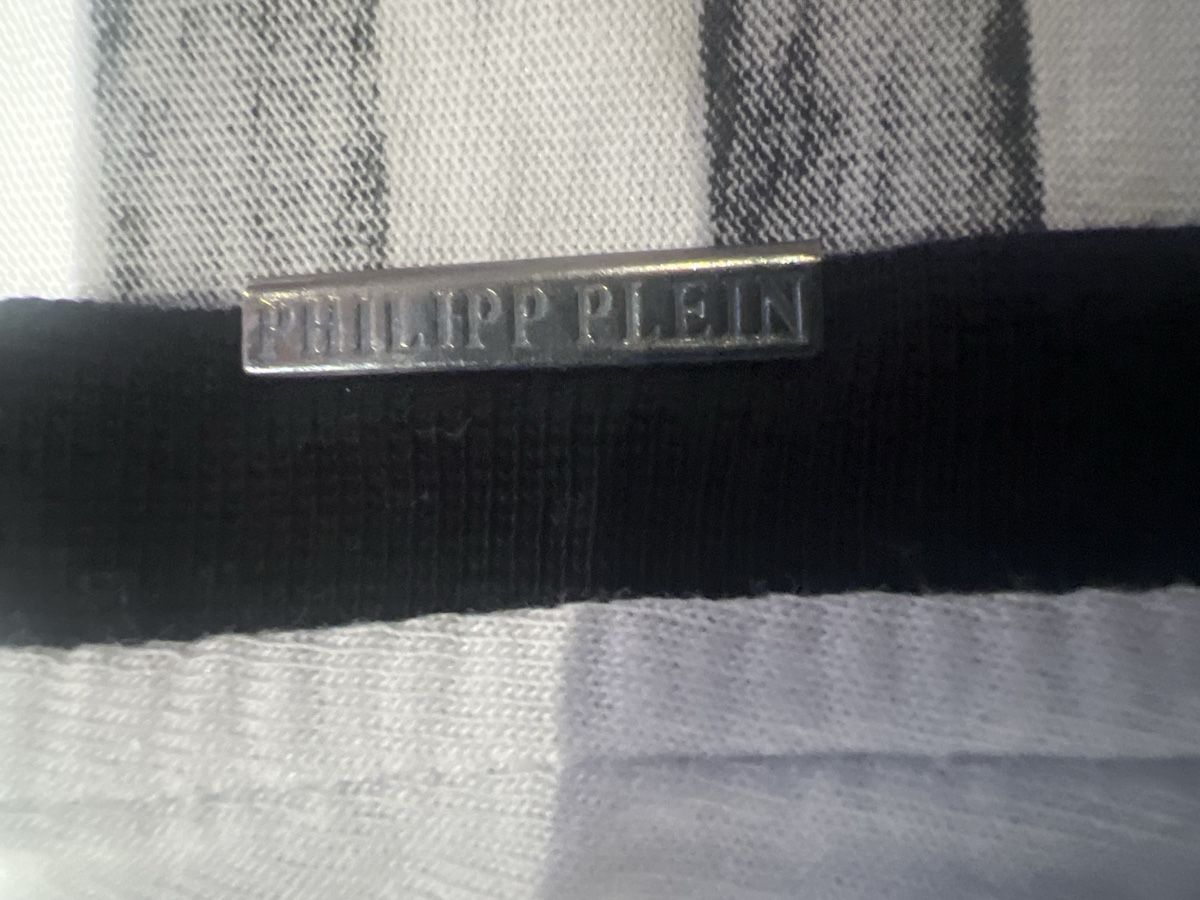 Philipp Plein T-shirt: Philipp Plein T-Shirt Weiss Grösse L – Usato da Lampenberg venduto da boom_123 3