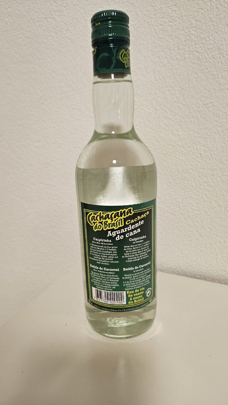 Bevande alcoliche: Cachaça Aguardente 70 cl – Nuovo e nell'imballaggio originale da Schaan venduto da car_wrv2 1