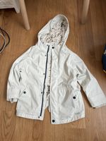 Kinder Regenjacke Zara weiss Grösse 110 selten getragen
