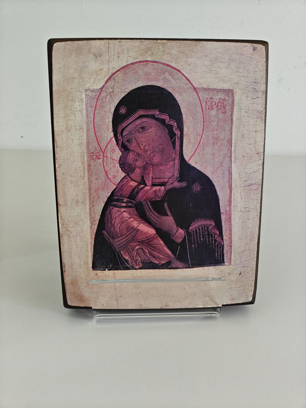 Dipinti: Ikone Gottesmutter Theotokos - Holz - Griechisch-Orthodox – Usato da Birr venduto da DisDas
