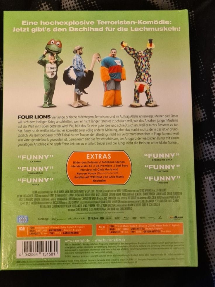 Tous les DVDs: Four Lions Mediabook – Neuf (Voir description) à Oberkirch LU par ThE_CoLLecTor666 1