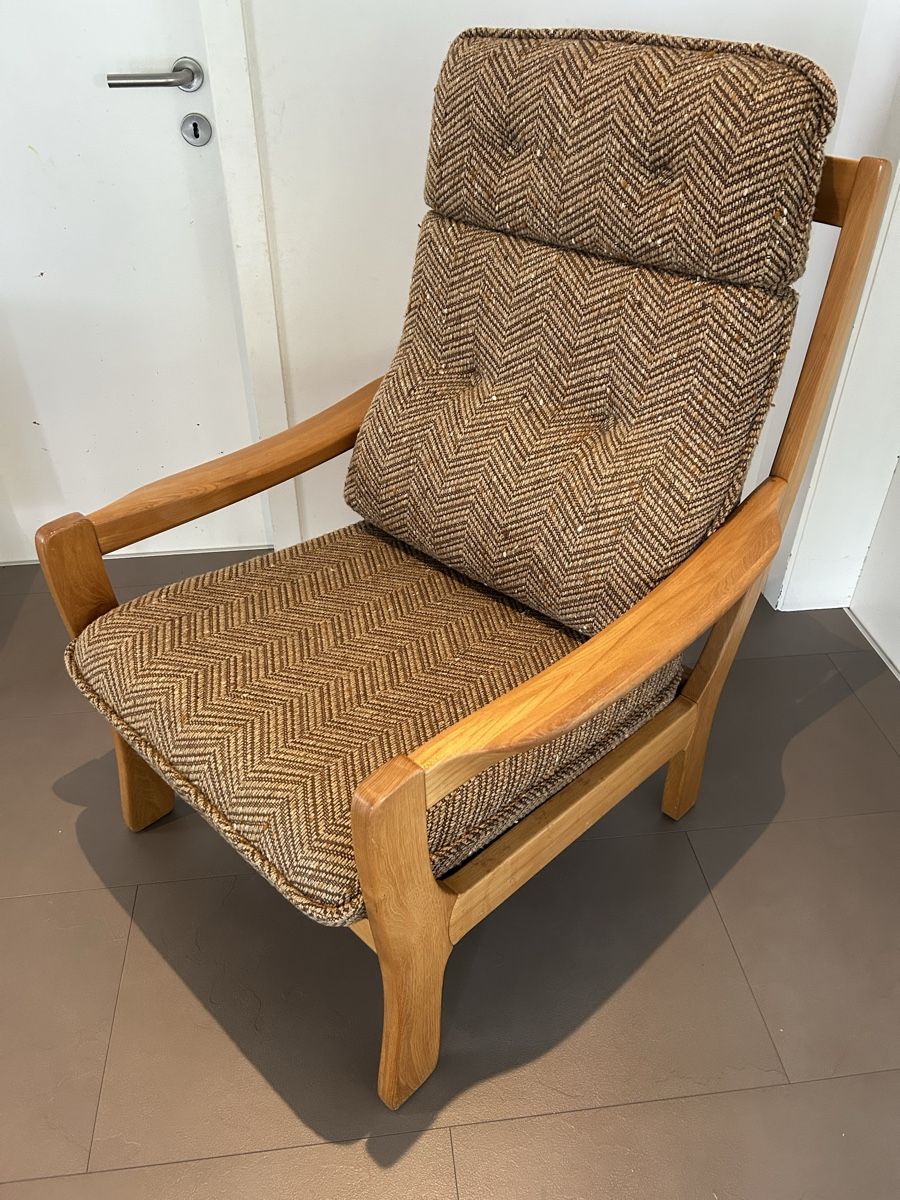 Poltrone: Mid-Century High Back Lounge Chair Sessel – Usato da Uetendorf venduto da REhome 1