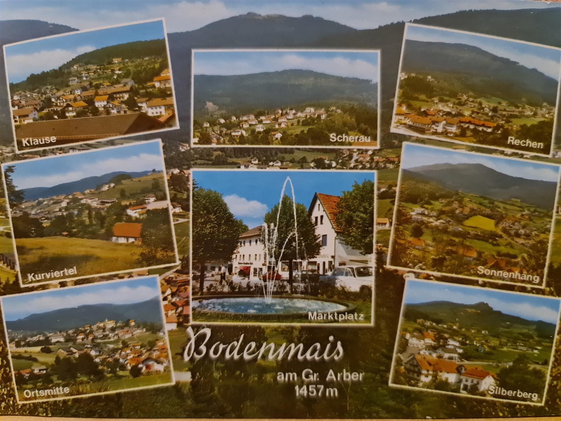 Ansichtskarten: Ansichtskarte Bodenmais 1984 Deutschland – Gebraucht aus Dintikon von Vexi