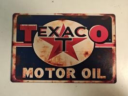 Blechschild von Texaco, Vintage Stil, neu. (nov401)