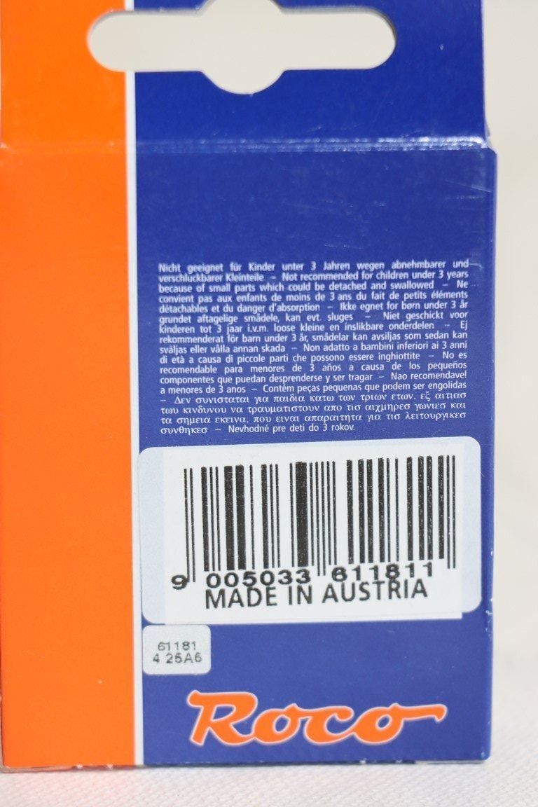 Roco Modelleisenbahnen: Dämpfungselemente (3506-3524) – Neu und originalverpackt aus Bäriswil BE von WWYN-Liquidationen 3