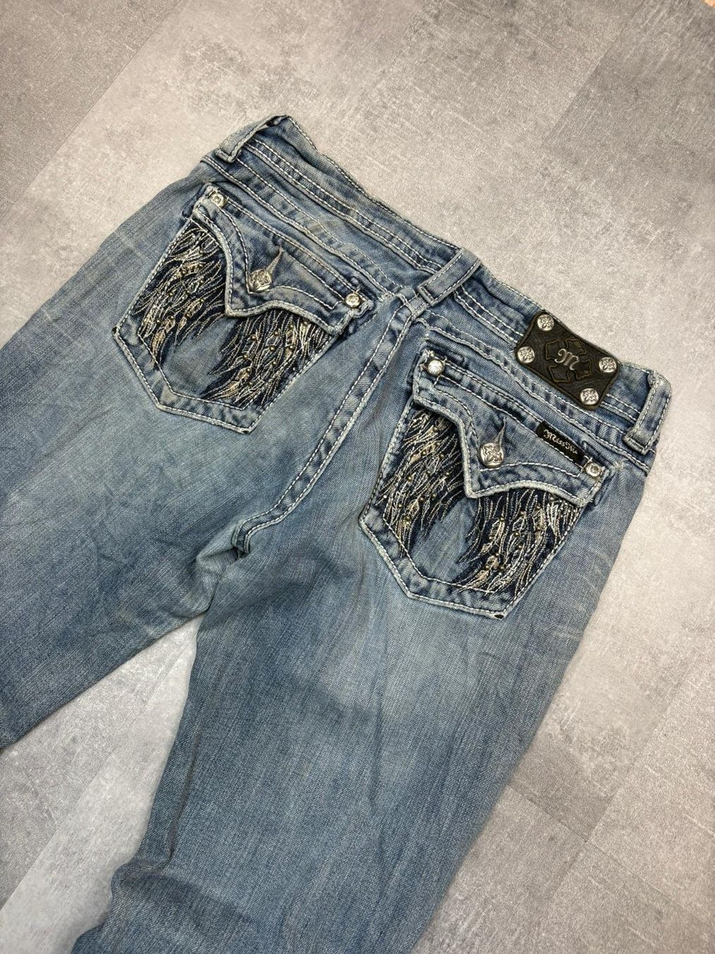 Jeans: Miss Me Bootcut Flared Jeans - Grösse M/29 – Usato da Werdenberg venduto da hase.vintage