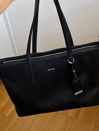 Calvin Klein Handtasche Shopper schwarz