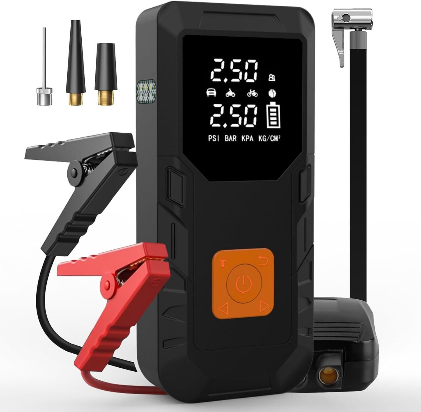 Caricatori & Batterie: Auto Starthilfe Powerbank mit Luftpumpe 450A – Nuovo e nell'imballaggio originale da Suhr venduto da SchnapperCH