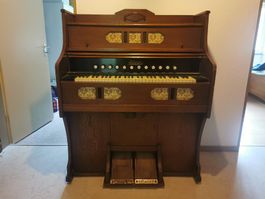 Antikes Harmonium "Ideal" – funktionsfähig und gut erhalten 