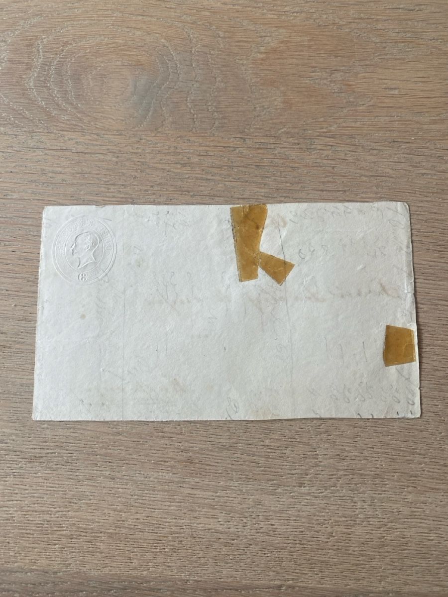 Tous les timbres: Briefumschlag mit Stempel "Drei Kreuzer"  – D'occasion à Embrach par bea_8424 2