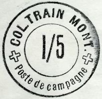 FP-Brief 2.WK, Gebirgs Train Kolonne I/5, Trsp