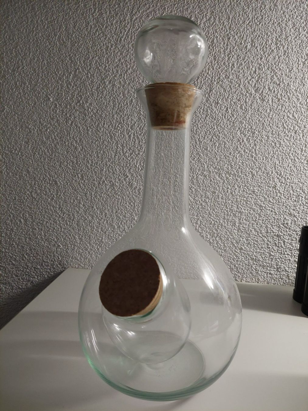 Karaffen: Glas Karaffe mit Innenfach für Eis – Neu (gemäss Beschreibung) aus Wil SG von ram_c5j2