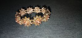 Armband mit Edelweiss Blumen 