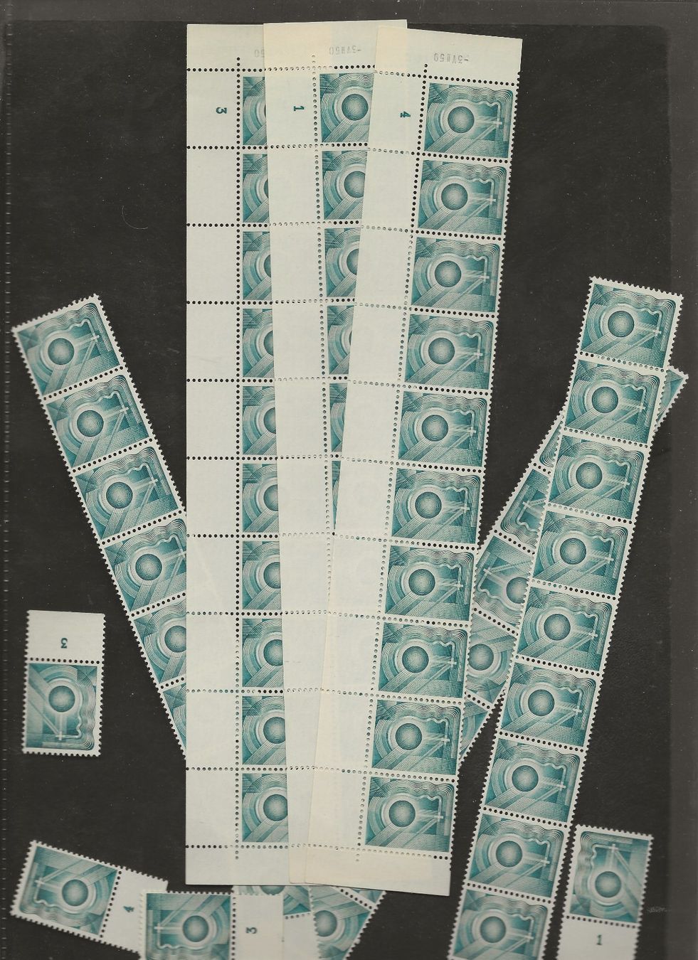 Alle Briefmarken: 1958 Schweiz Versuchsdruck – Gebraucht aus Au ZH von xelagreb01 1