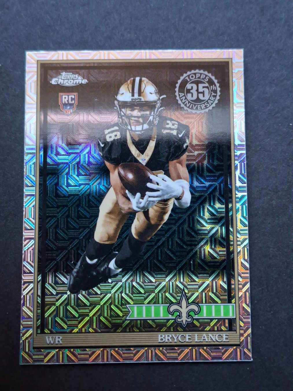 NFL Carte collezionabili: Bryce Lance 75h Mojo Refractor Saints Topps 2026 – Usato da Olten venduto da cweb