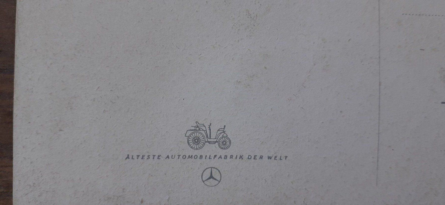 Ansichtskarten: Ansichtskarte Mercedes-Benz – Gebraucht aus Mörschwil von lindaswunderkiste 2