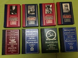 Lot de 8 livres anciens sur Napoléon et la France Libre
