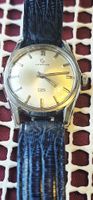 Certina DS Herren Uhr Lederarmband Silber Automatik 