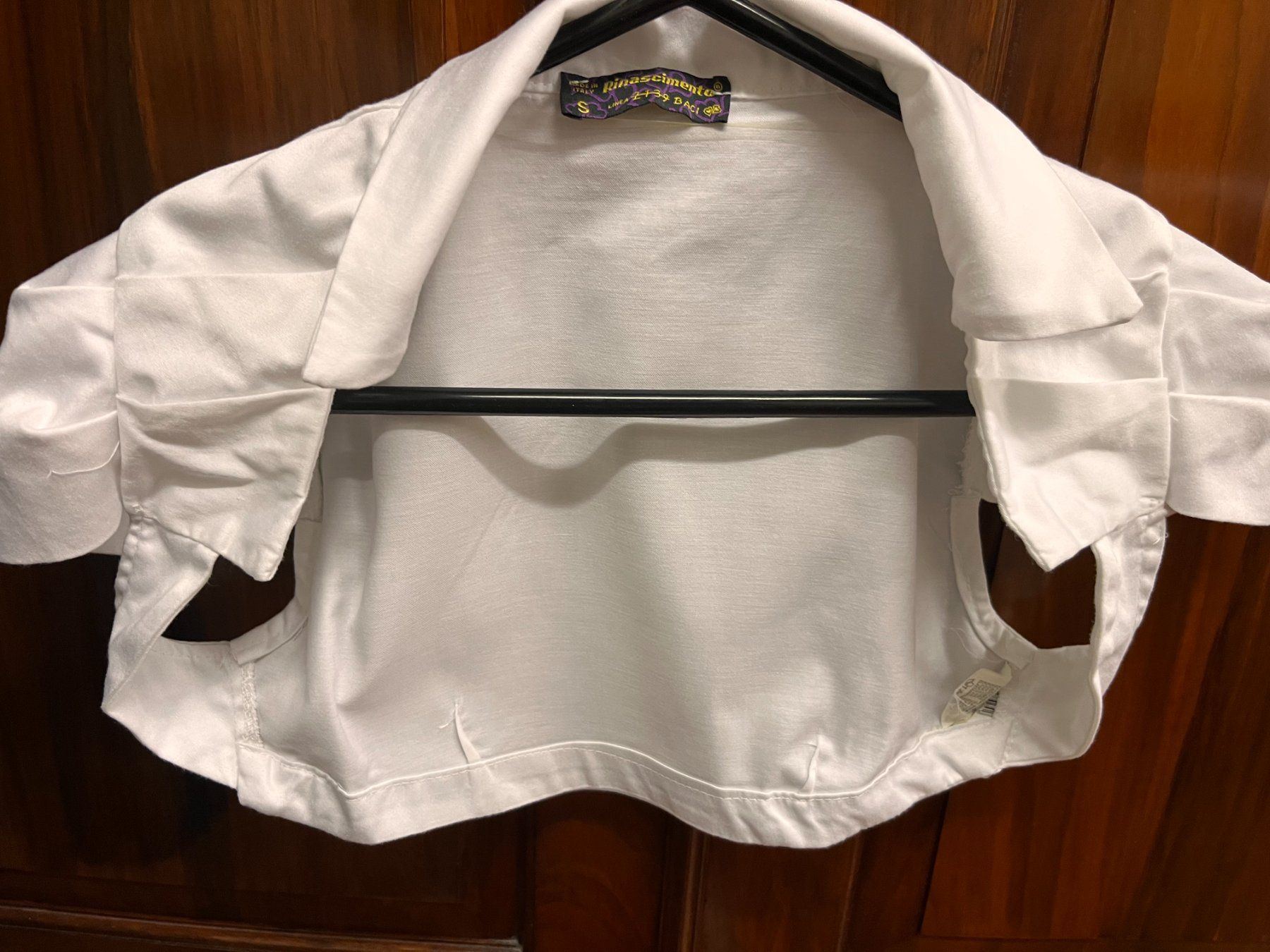 Top: Couvre épaules blanc S – Nuovo (secondo la descrizione) da Pully venduto da Artemisya